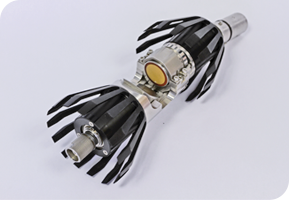 Ultrasonic transducer for inside tubes inspection